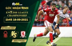 Fb88 soi kèo trận đấu Nottingham Forest vs Middlesbrough