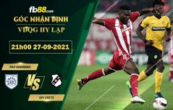 Fb88 soi kèo trận đấu Pas Giannina vs OFI Crete