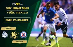 Fb88 soi kèo trận đấu Puebla vs Cruz Azul