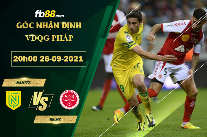 Fb88 soi kèo trận đấu Reims vs Nantes