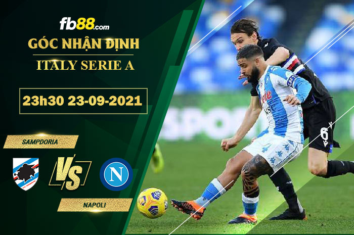 Fb88 soi kèo trận đấu Sampdoria vs Napoli