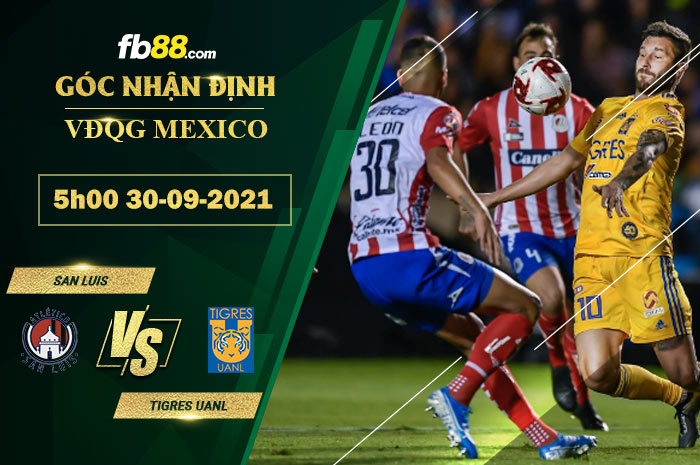 Fb88 soi kèo trận đấu San Luis vs Tigres UANL