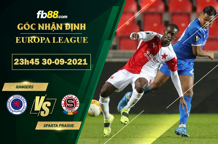 Fb88 soi kèo trận đấu Sparta Prague vs Rangers