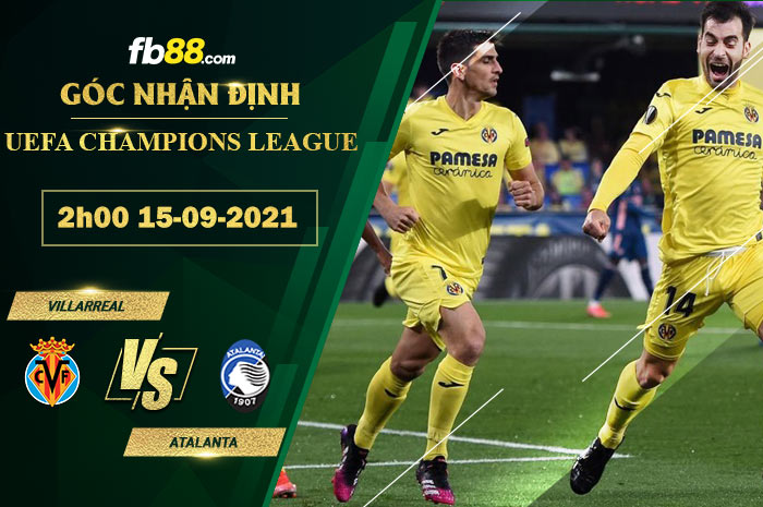 Fb88 soi kèo trận đấu Villarreal vs Atalanta