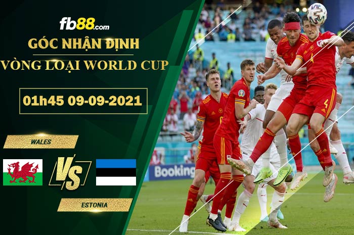 Fb88 soi kèo trận đấu Wales vs Estonia