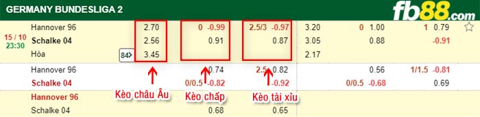fb88-bảng kèo trận đấu Hannover vs Schalke