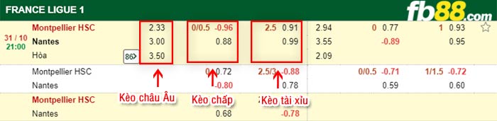 fb88-bảng kèo trận đấu Montpellier vs Nantes