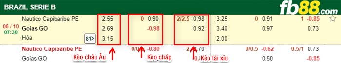 fb88-bảng kèo trận đấu Nautico vs Goias
