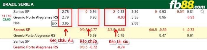 fb88-bảng kèo trận đấu Santos vs Gremio