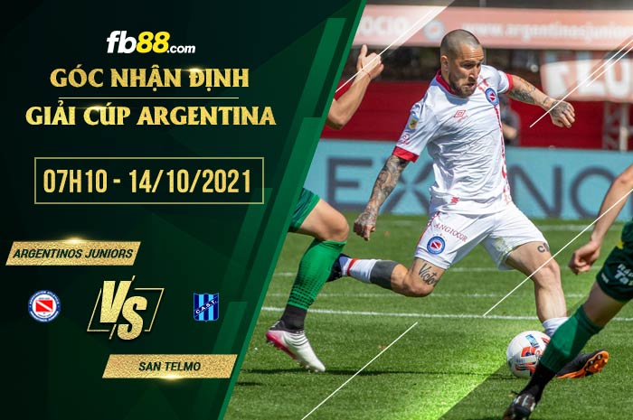 fb88-soi kèo Argentinos Juniors vs San Telmo