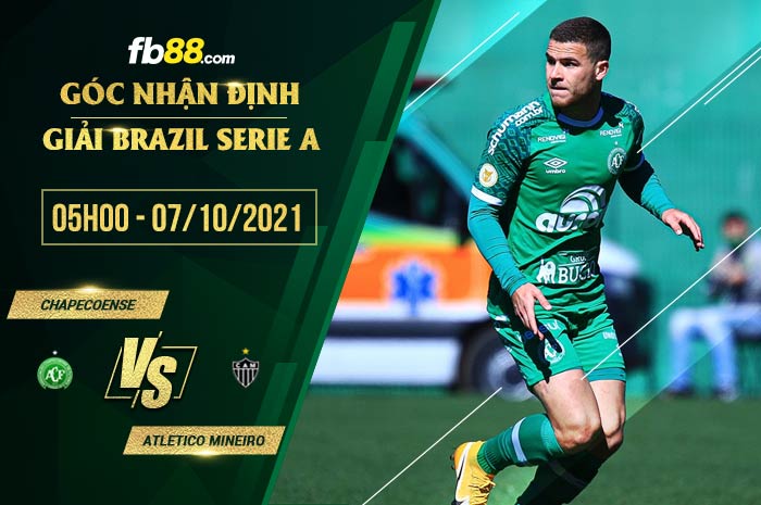fb88-soi kèo Chapecoense vs Atletico Mineiro