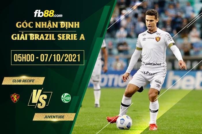 fb88-soi kèo Club Recife vs Juventude