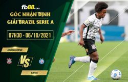 fb88-soi kèo Corinthians vs Bahia