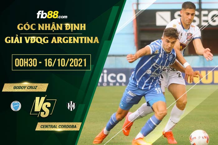 fb88-soi kèo Godoy Cruz vs Central Cordoba