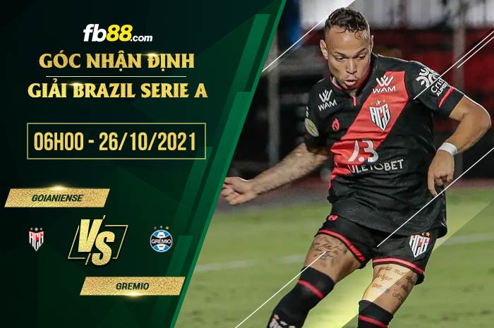 fb88-soi kèo Goianiense vs Gremio
