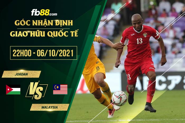 fb88-soi kèo Jordan vs Malaysia