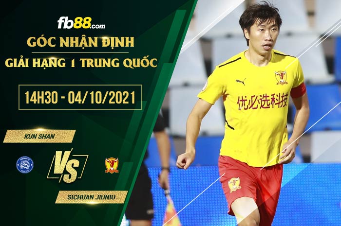 fb88-soi kèo Kun Shan vs Sichuan Jiuniu