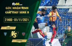 fb88-soi kèo Lecce vs Cosenza