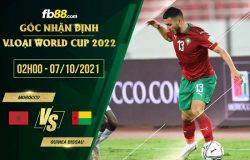 fb88-soi kèo Morocco vs Guinea Bissau