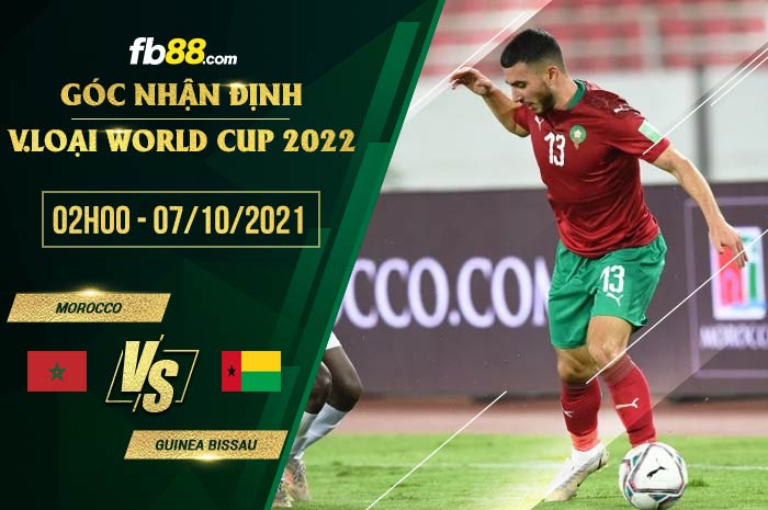 fb88-soi kèo Morocco vs Guinea Bissau