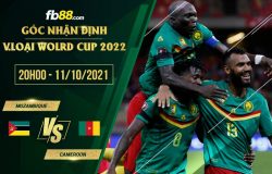 fb88-soi kèo Mozambique vs Cameroon