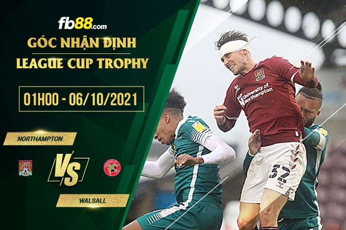 fb88-soi kèo Northampton vs Walsall