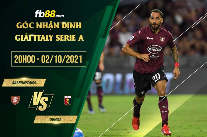 fb88-soi kèo Salernitana vs Genoa