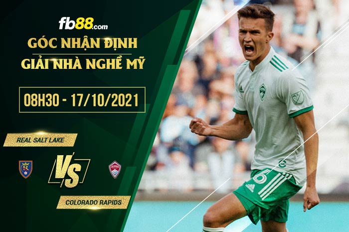 fb88-soi kèo Salt Lake vs Colorado Rapids