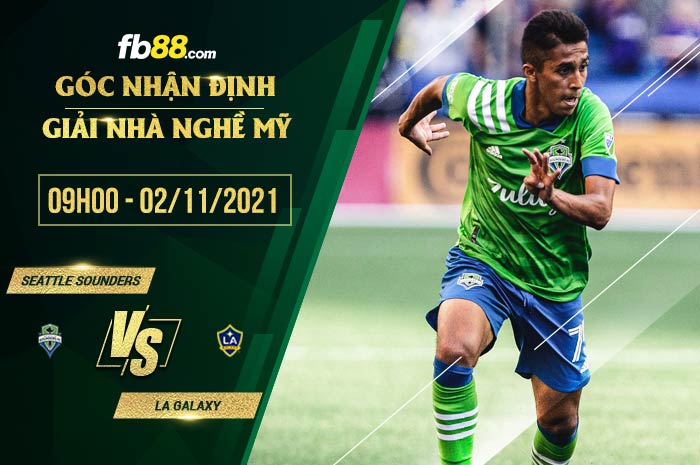 fb88-soi kèo Seattle Sounders vs LA Galaxy