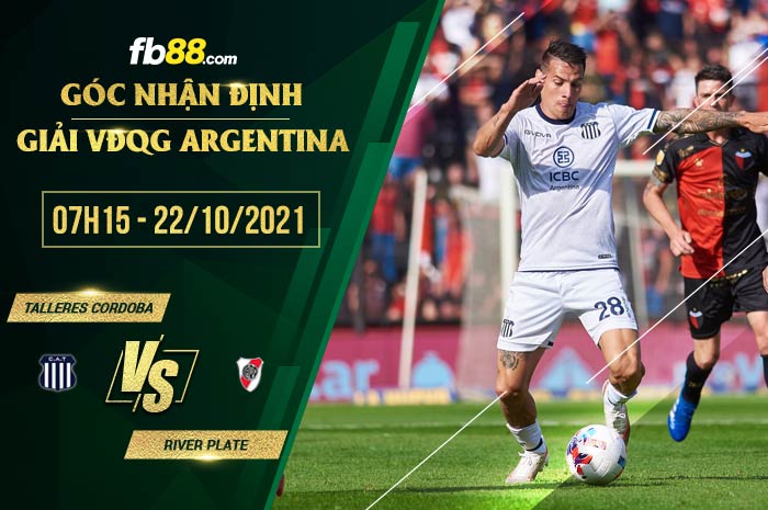 fb88-soi kèo Talleres Cordoba vs River Plate