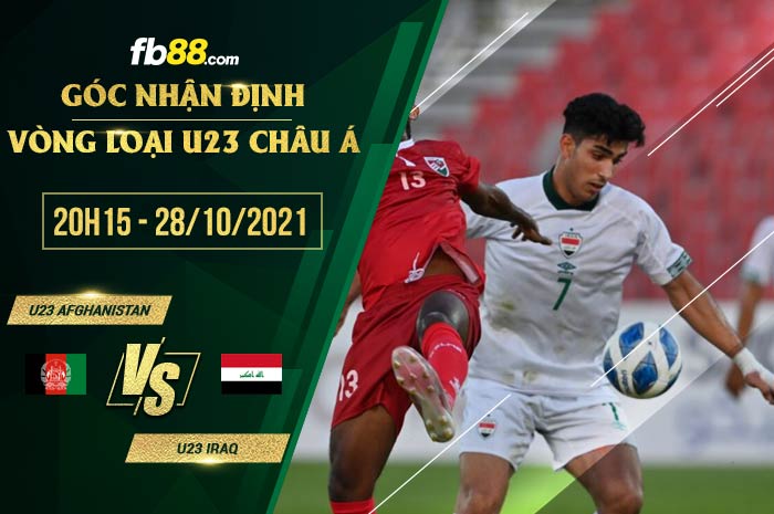fb88-soi kèo U23 Afghanistan vs U23 Iraq