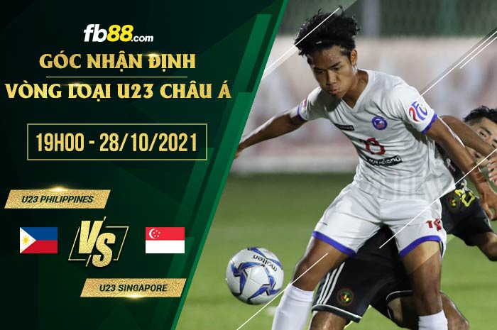fb88-soi kèo U23 Philippines vs U23 Singapore