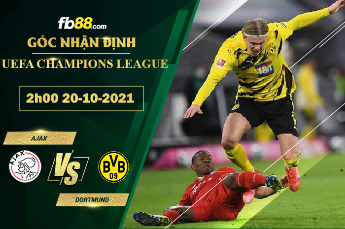 Fb88 soi kèo trận đấu Ajax vs Dortmund
