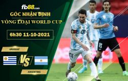 Fb88 soi kèo trận đấu Argentina vs Uruguay