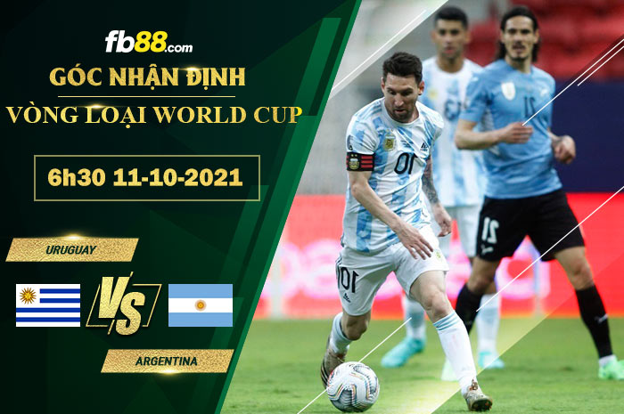 Fb88 soi kèo trận đấu Argentina vs Uruguay