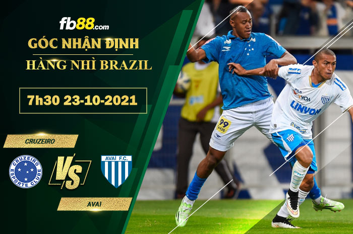 Fb88 soi kèo trận đấu Avai vs Cruzeiro