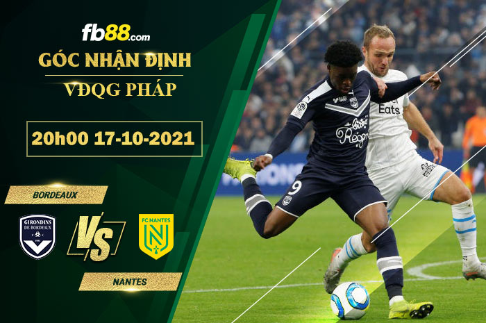 Fb88 soi kèo trận đấu Bordeaux vs Nantes