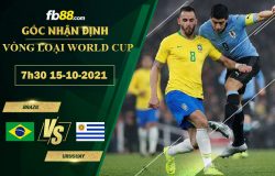 Fb88 soi kèo trận đấu Brazil vs Uruguay