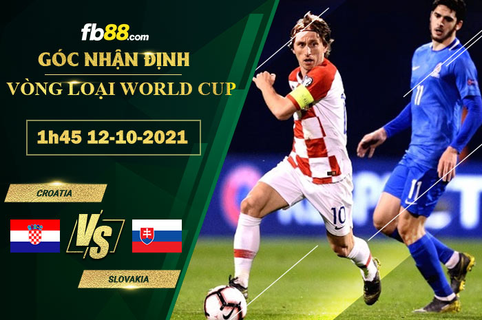 Fb88 soi kèo trận đấu Croatia vs Slovakia