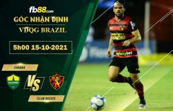 Fb88 soi kèo trận đấu Cuiaba vs Club Recife