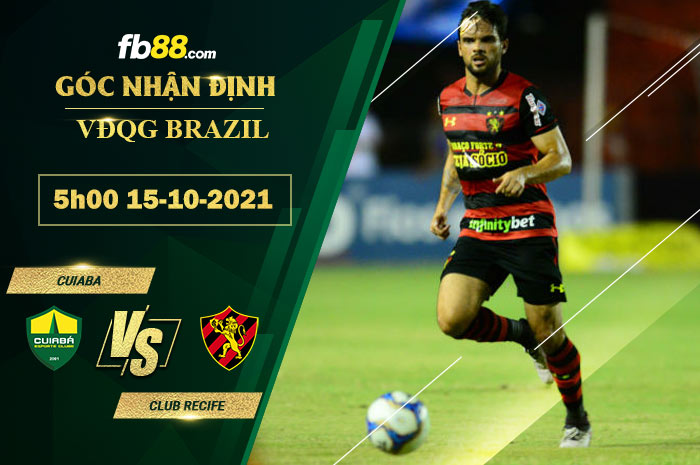 Fb88 soi kèo trận đấu Cuiaba vs Club Recife