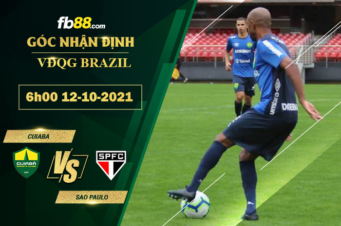 Fb88 soi kèo trận đấu Cuiaba vs Sao Paulo