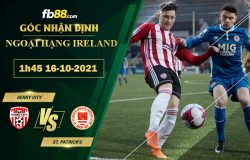 Fb88 soi kèo trận đấu Derry City vs St. Patrick’s