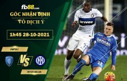 Fb88 soi kèo trận đấu Empoli vs Inter Milan