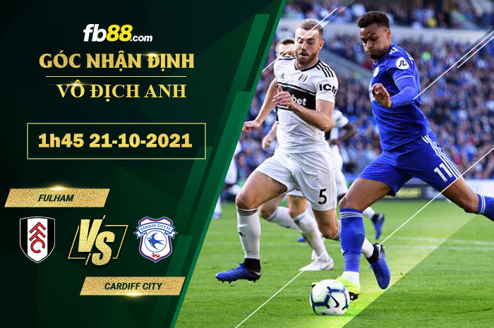 Fb88 soi kèo trận đấu Fulham vs Cardiff City