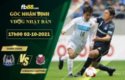 Fb88 soi kèo trận đấu Gamba Osaka vs Consadole Sapporo