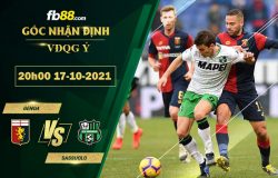 Fb88 soi kèo trận đấu Genoa vs Sassuolo