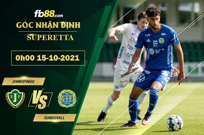 Fb88 soi kèo trận đấu Jonkopings vs Sundsvall