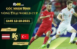 Fb88 soi kèo trận đấu Latvia vs Thổ Nhĩ Kỳ