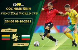 Fb88 soi kèo trận đấu Lithuania vs Bulgaria